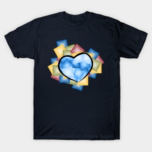 Heart in colour T-Shirt